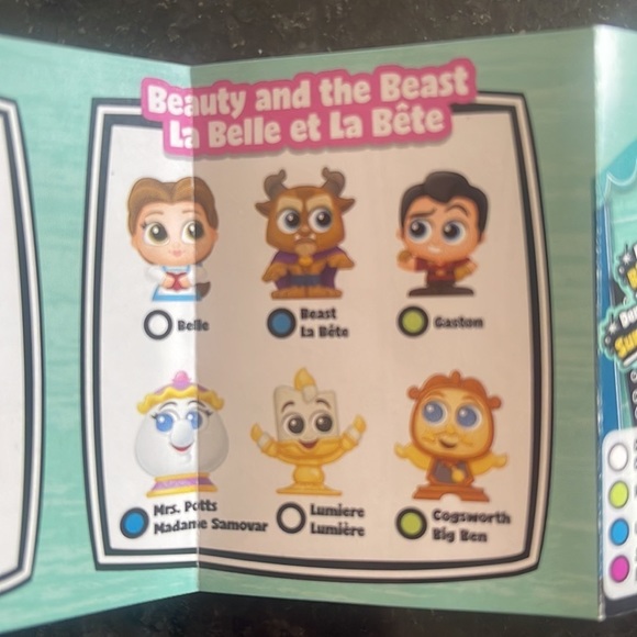 Ultra Rare! Beauty and the Beast Series 4 Complete Doorables set - Picture 2 of 2